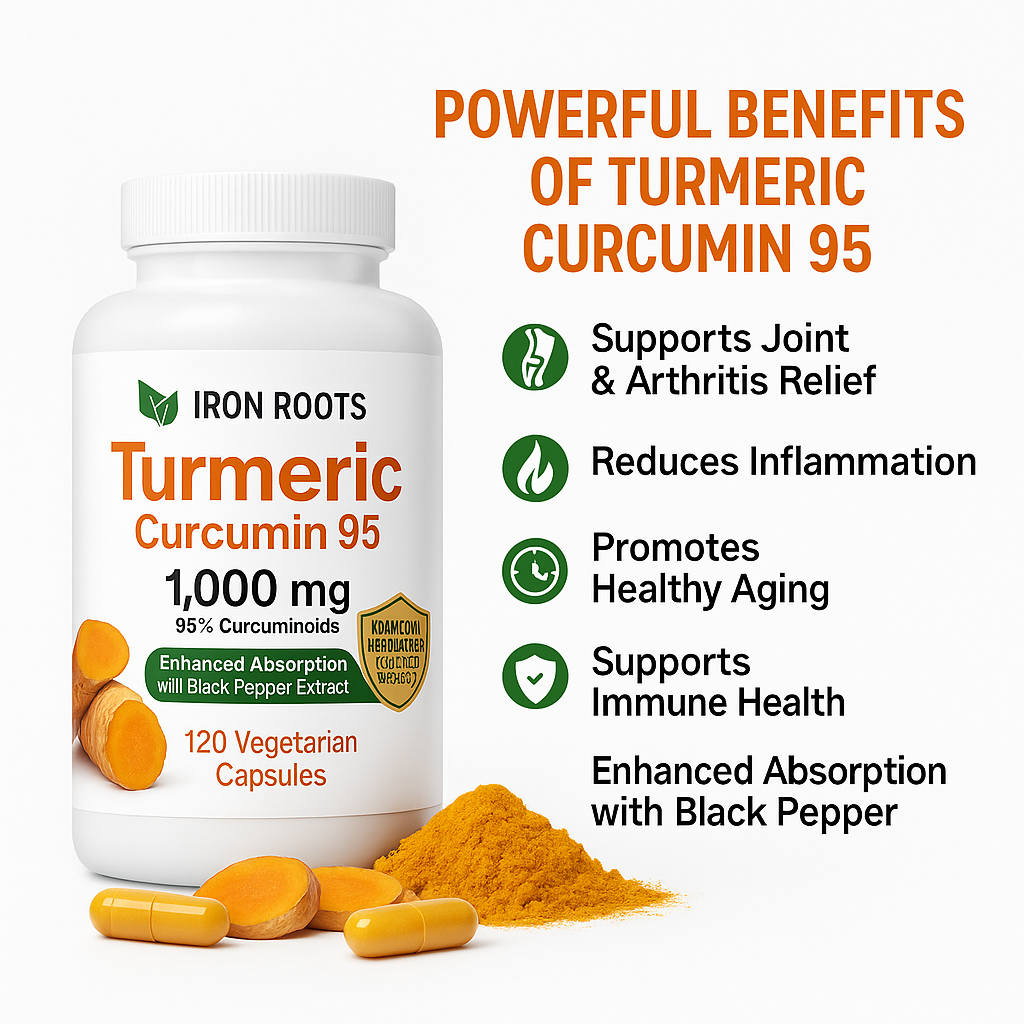 Ironroots™ - Turmeric Arthritis Relief Capsules