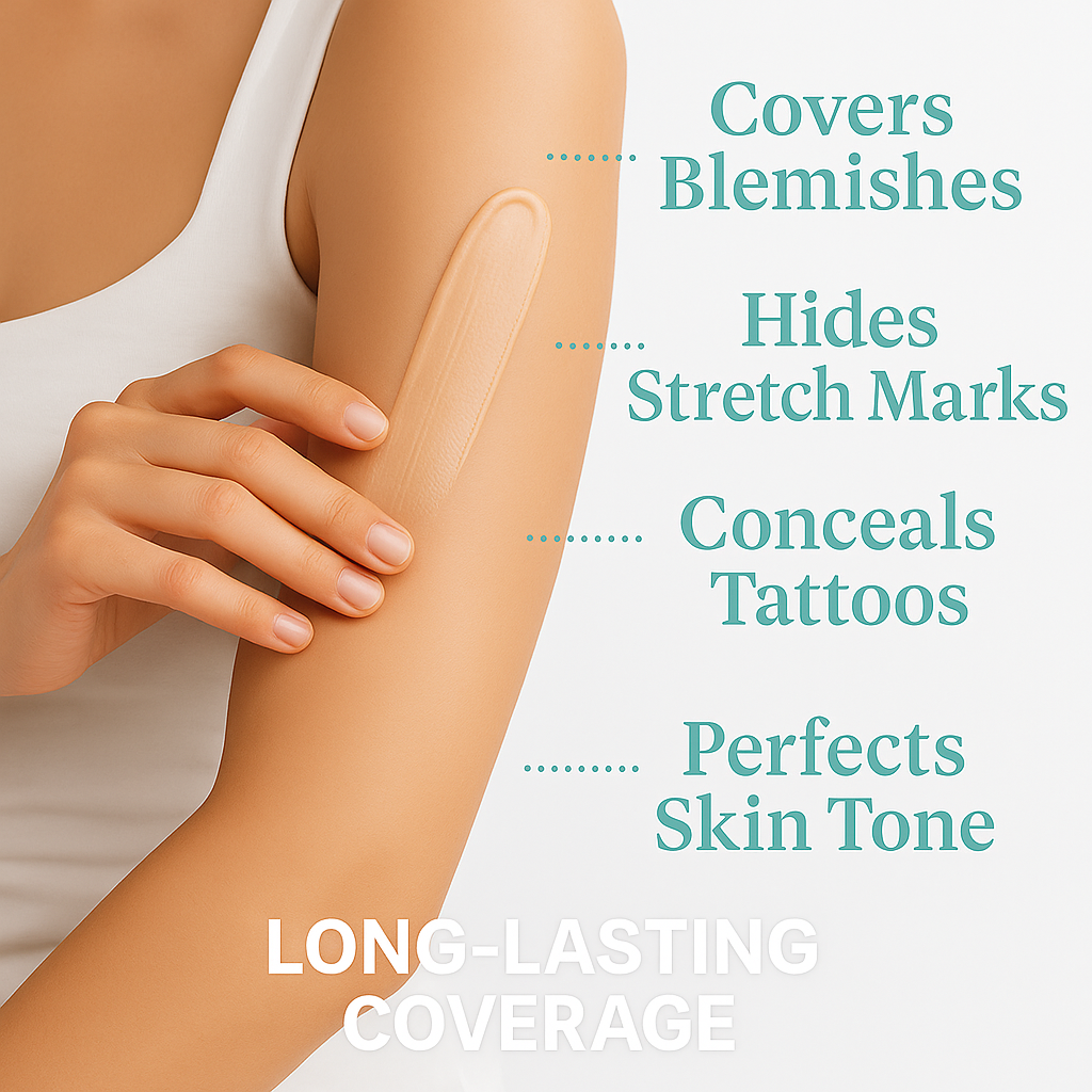 Fembalance™ - Complete Body Concealer for Skin Imperfections, Tattoos & More