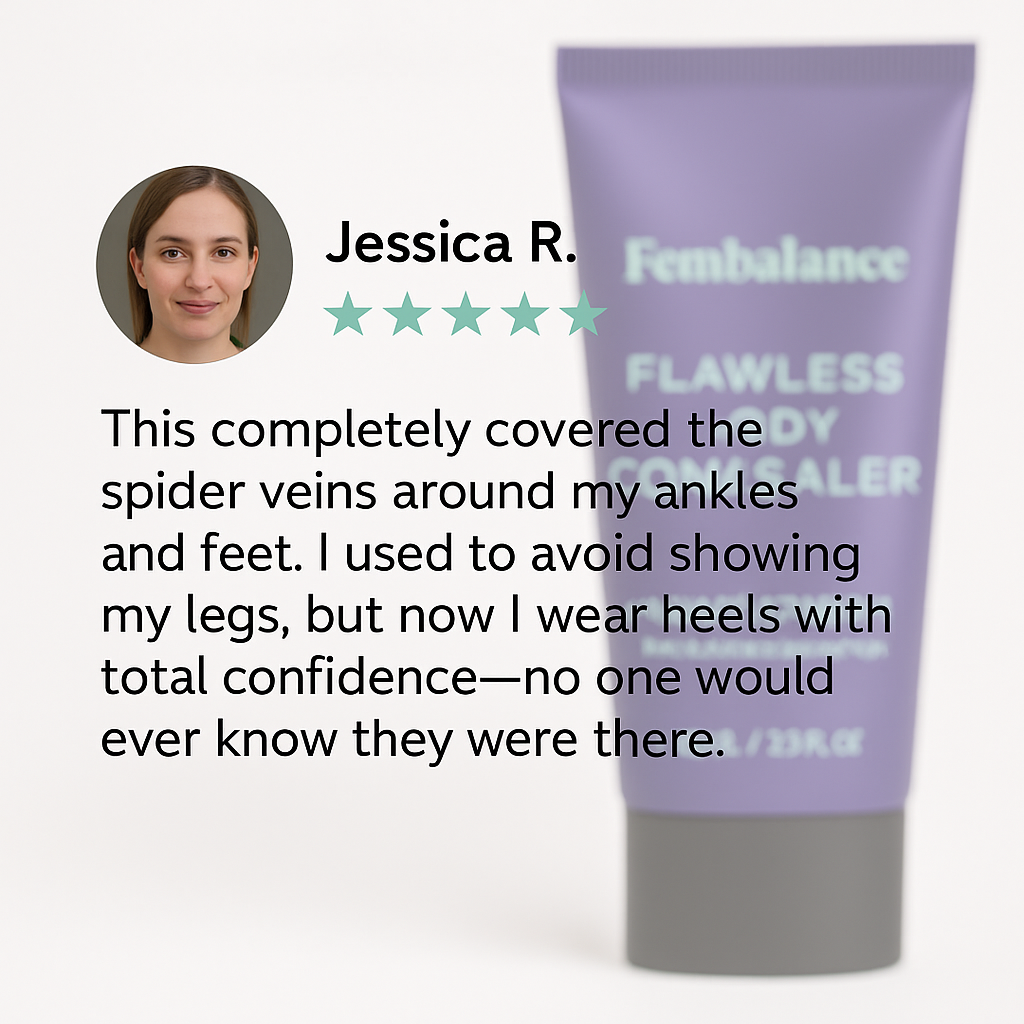 Fembalance™ - Complete Body Concealer for Skin Imperfections, Tattoos & More