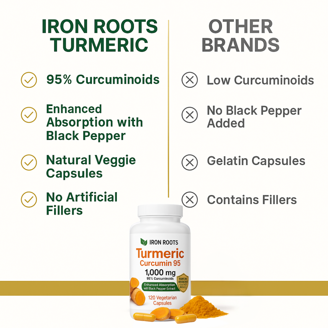 Ironroots™ - Turmeric Arthritis Relief Capsules